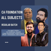 CA Foundation All Subjects | Combo Regular Batch | For Jan 26 Exams
